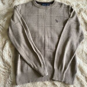 U.S. Polo Assn. Tan Sweater